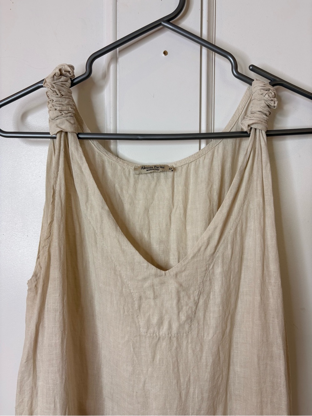 Alessia Pacini Beige Linen dress - Picture 2 of 15